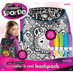 Cra-Z-Art Shimmer N Sparkle Color Your Own Backpack