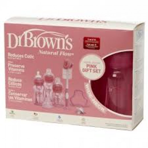 Dr. Brown's Gift Set pink