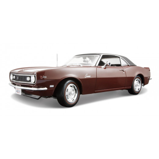 Maisto 1:18 Scale 1968 Chevy Camaro Z/28 Coupe Diecast Vehicle, Different Colors, Assortment