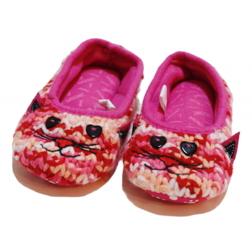Winter Slippers -Cat - Large