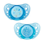 Chicco Physio Air Soothers (0-6M), Blue