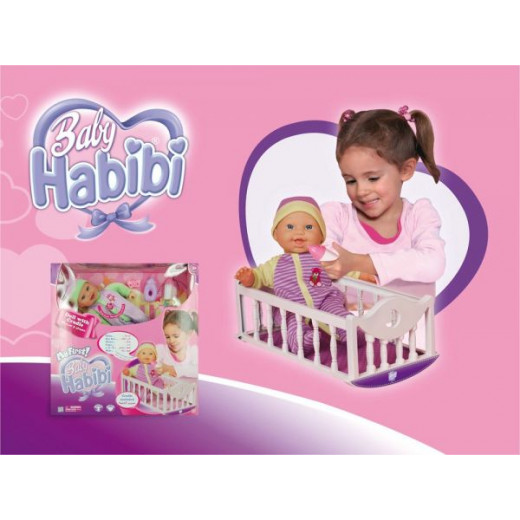 Baby Habibi My First Baby with Cradle