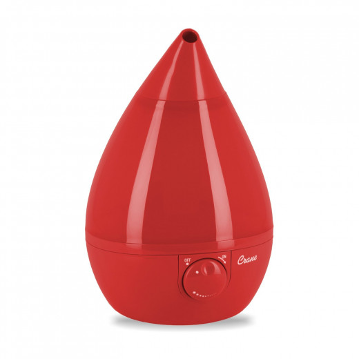 Crane Drop Ultrasonic Cool Mist Humidifier – Red
