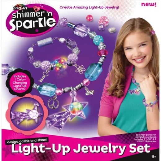 Cra-Z-Art Shimmer and Sparkle BRIGHT JEWELRY