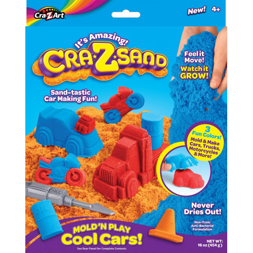 Cra-Z-Sand Cool Cars Themed Box Set