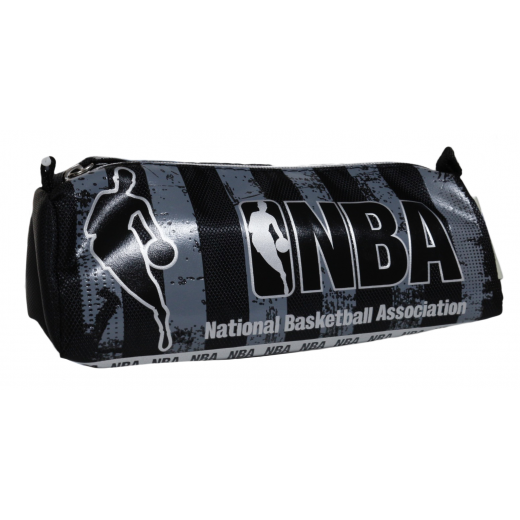 NBA Black & Gray Pencil Bag