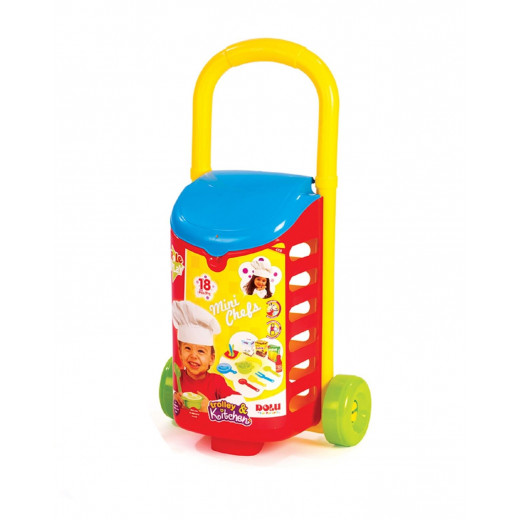 Trolley With Kitchen set