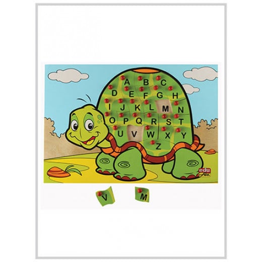 Edu Fun Letter puzzle (Turtle) English