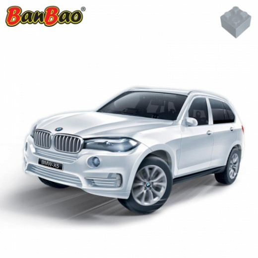Banbao BMW X5 White / Blue - أبيض
