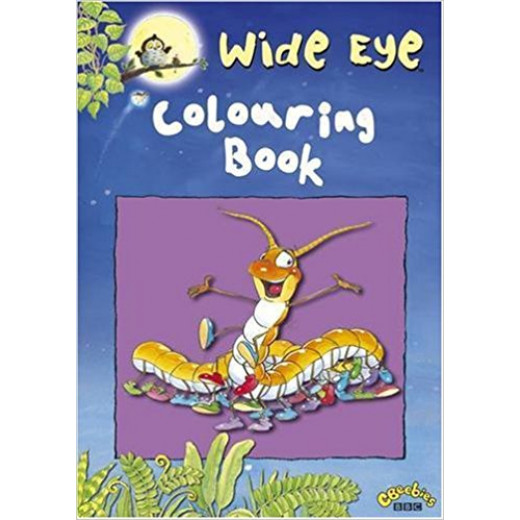 Wide Eye Colouring Book