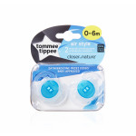 Tommee Tippee Soother Air Style, 0-6 months, Blue