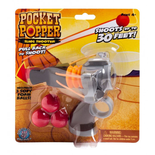 Cheatwell Games Sling Shooter Pocket Popper Gun