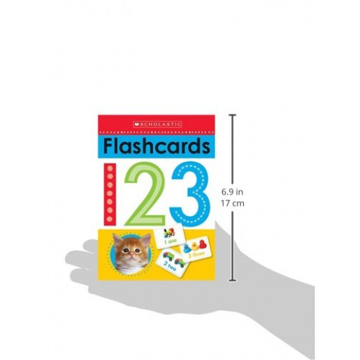 Scholastic Early Learners Write and Wipe Flashcards:123 Cards