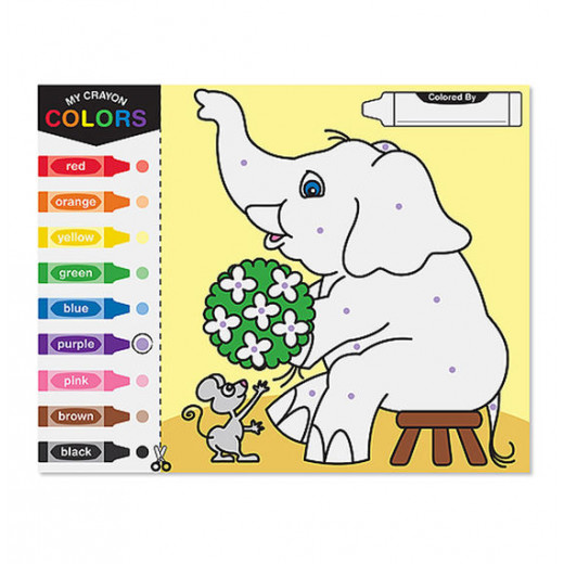 Melissa & Doug Color By Dots Art Activity