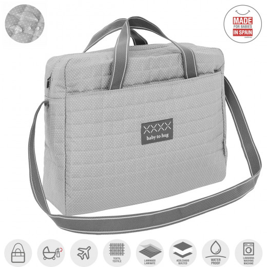 Cambrass Maternity Bag ,Pic - Grey