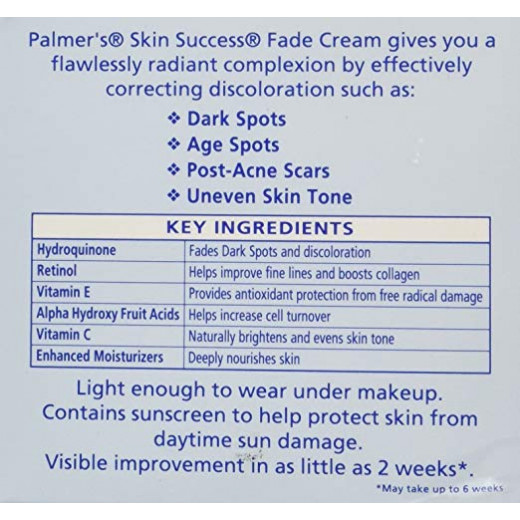 Palmer's Skin Success Anti-Dark Spot Fade Cream, 4.4 Ounce