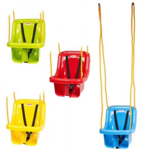 Dolu Swing with Safety Belt, Different Colors - Yellow