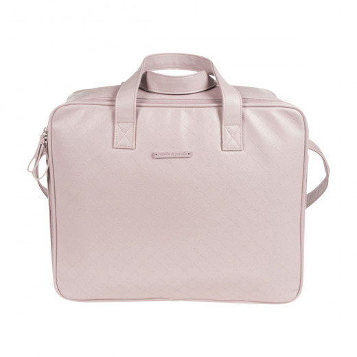 Pasito a Pasito Normandie Pink Faux Leather Hospital Bag