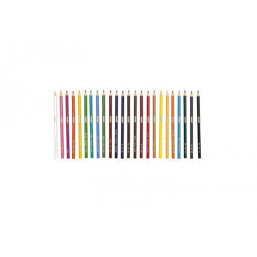 Crayola Long Colored Pencils, 24 Pencils