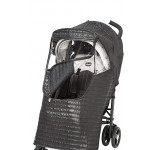 Chicco Childrens Baby Quilted Stroller Weather Shield Rain Cover - Grey