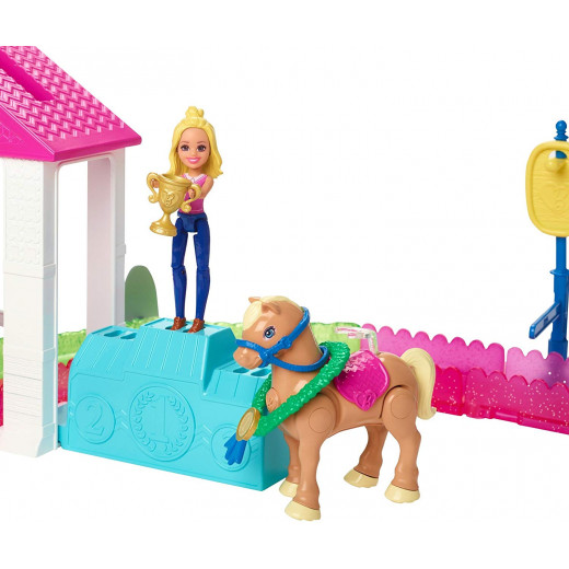 Barbie Go Pony Race Track Playset