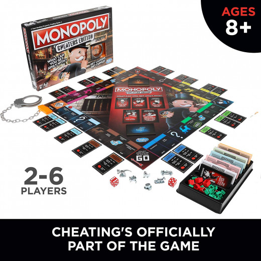 Monopoly Hasbro Gaming Cheats Board Game