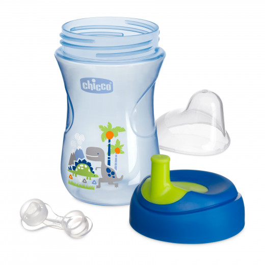 Chicco First Straw Trainer No Spill Sippy Cup 12M+, 9oz, Green