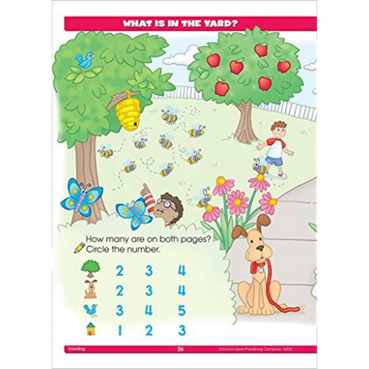 School Zone - Preschool Basics Workbook Ages 3-5