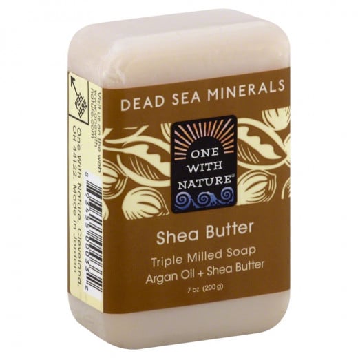 One With Nature Dead Sea Mineral Soap Shea Butter