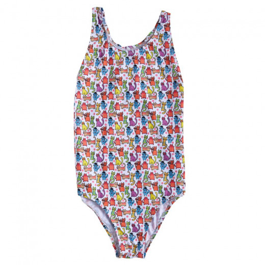 Slipstop - Funny Cats Swimsuit - 2-3 years