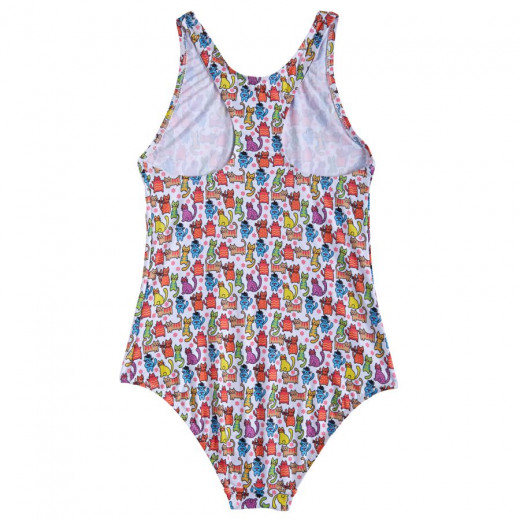 Slipstop - Funny Cats Swimsuit - 6-7 years