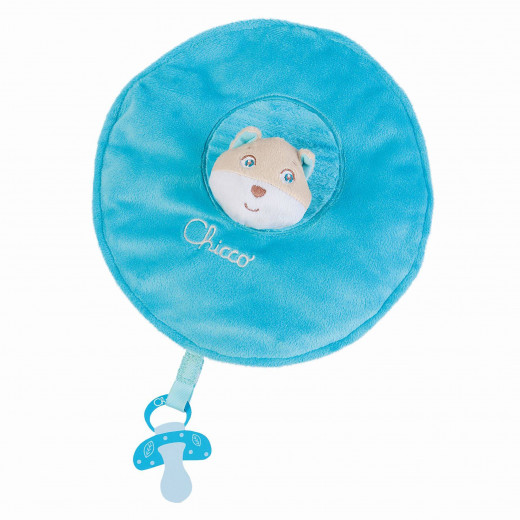Chicco Blanket For Pacifiers Fox, Blue (with gift box)
