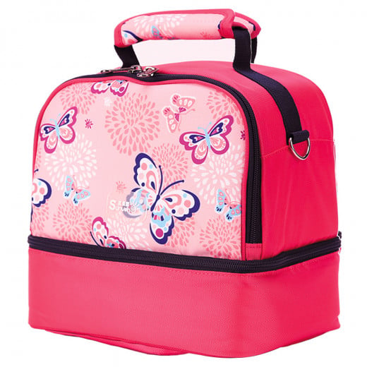 Sunveno Insulated Bottle and Lunch Bag, Butterfly