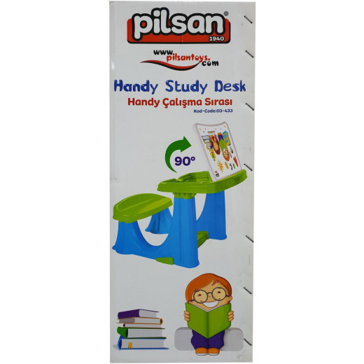 Pilsan Handy Study Desk, Blue Color