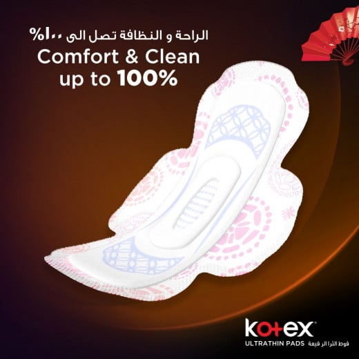 Kotex Ultra Thin Normal Pads With Wings, 10 Pads