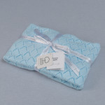Funna Knitted Blanket Punto - Blue