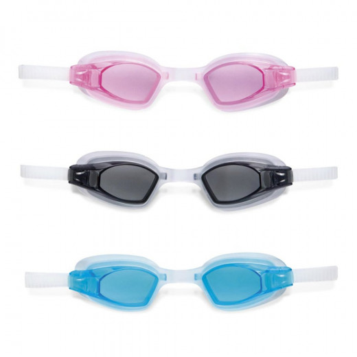 Intex - Free Style Sport Goggles, Ages 8+, 3 Colors Assortment