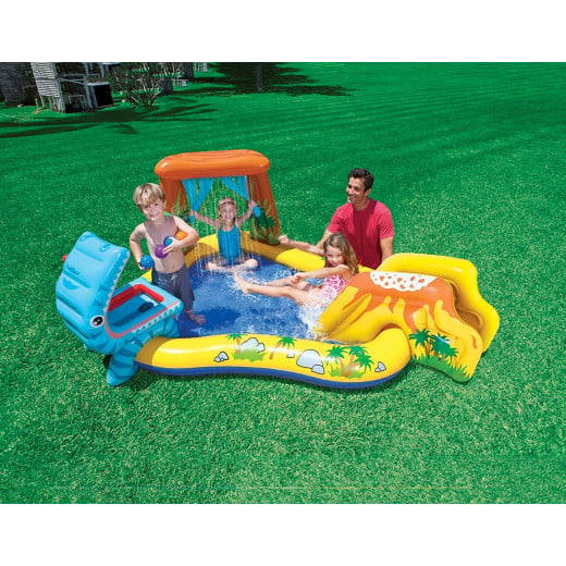 Intex -Dinosaur Inflatable Play Center