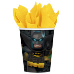 Amscan Lego Batman Movie Paper Cups 266ml X8 Cups