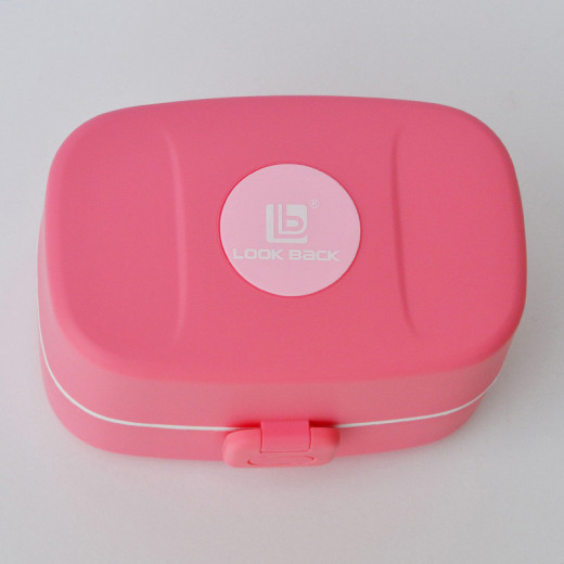 Look Back Lunch Box For Kids, Pink Color