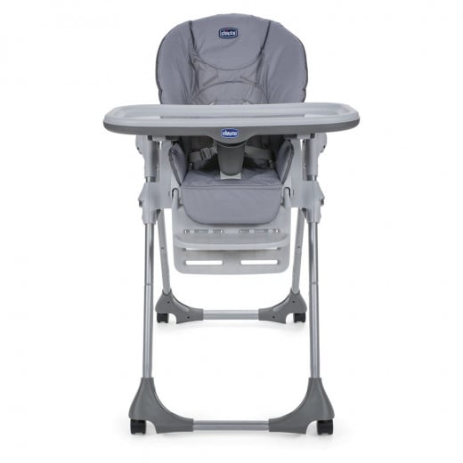 Chicco Polly Easy High Chair, 4 Wheels, Nature