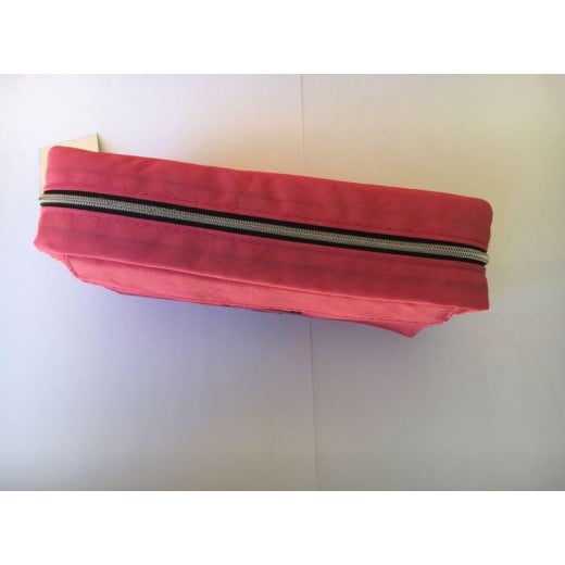 Amigo Rectangle Pencil Case, Different Colors - Red