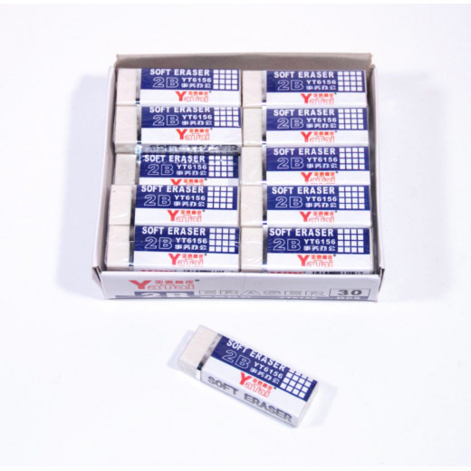 Yatai Soft Eraser, Pack of 30 pieces