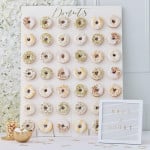 Ginger Ray GO133 Large Wedding Donuts Wall Decor - Gold