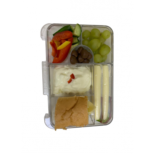 Bento Lunch Box 6 Compartment, Leak Proof, Blue
