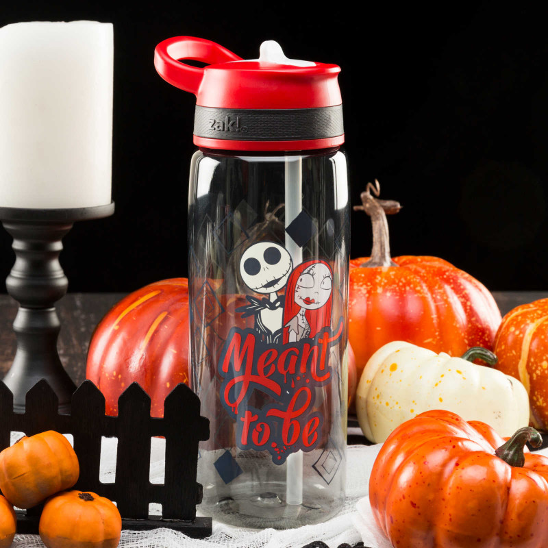 Nightmare Before Christmas Zak Insulated Stainless Steel Water Bottle Sally  Jack