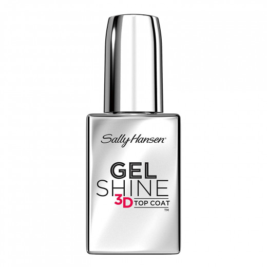 Sally Hansen Treatment Gel Shine 3D Top Coat Nail Polish, 13.3 ml