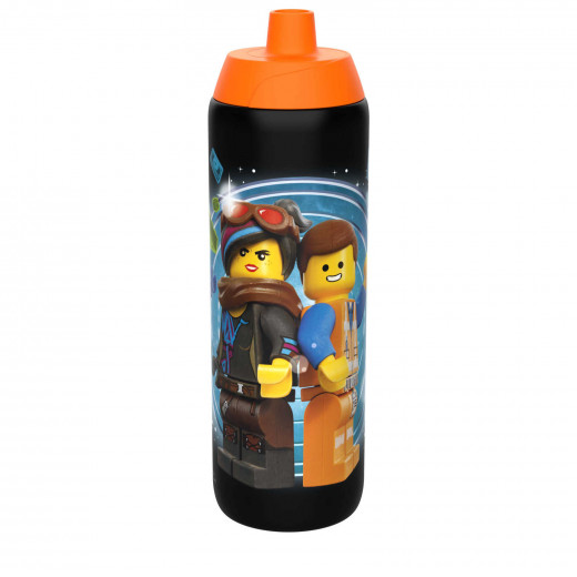 Zak LEGO Water Bottle, Batman, Orange