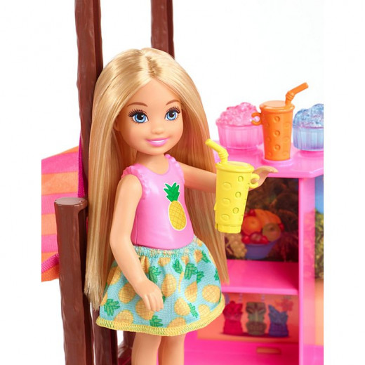 Barbie Chelsea doll and Tiki Hut play set