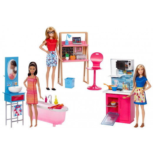 Barbie Room & Doll Assortment